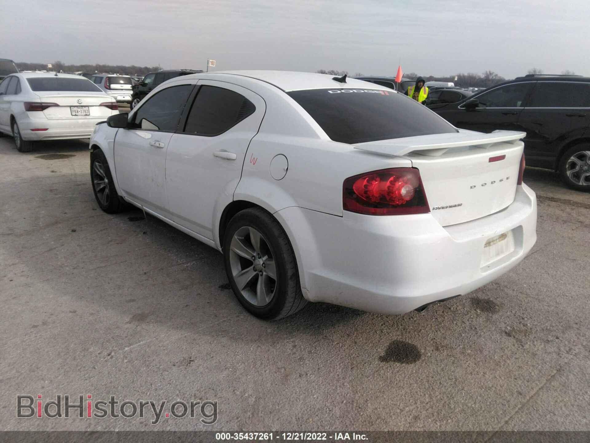 2014 DODGE AVENGER - VIN: 1C3CDZAG4EN218121 - Фото 3