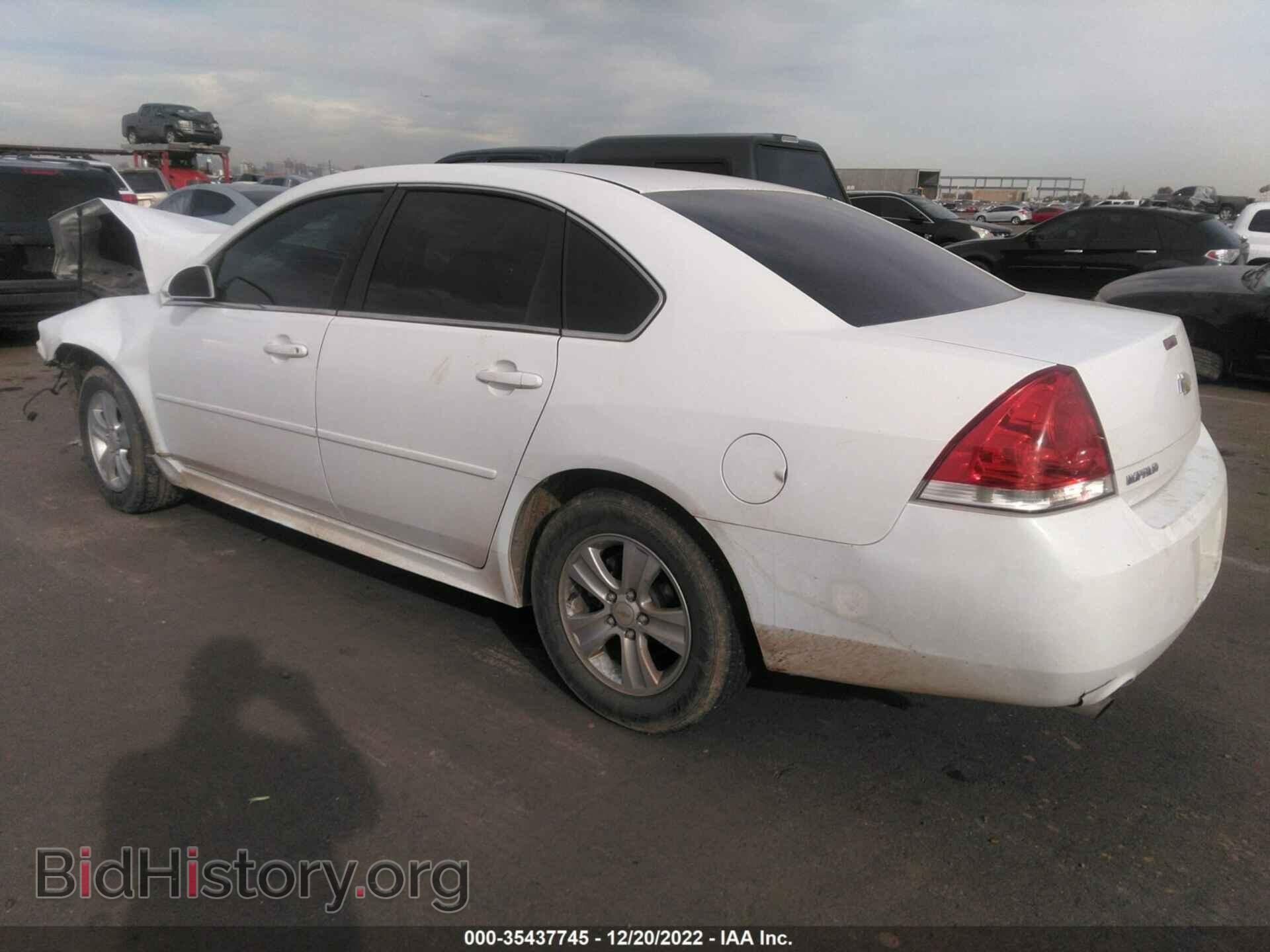 2013 CHEVROLET IMPALA - VIN: 2G1WF5E36D1264321 - Фото 3