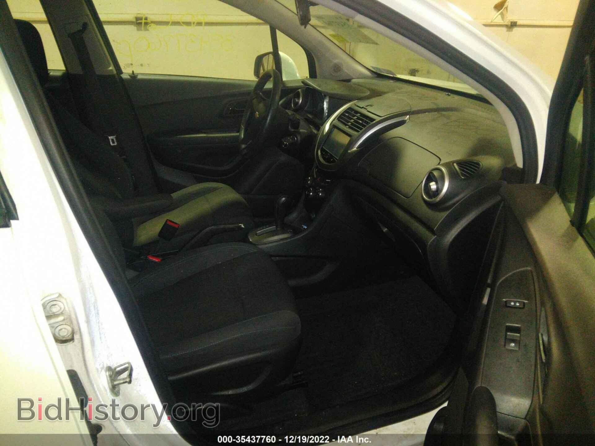 2016 CHEVROLET TRAX - VIN: 3GNCJNSB4GL234281 - Фото 5