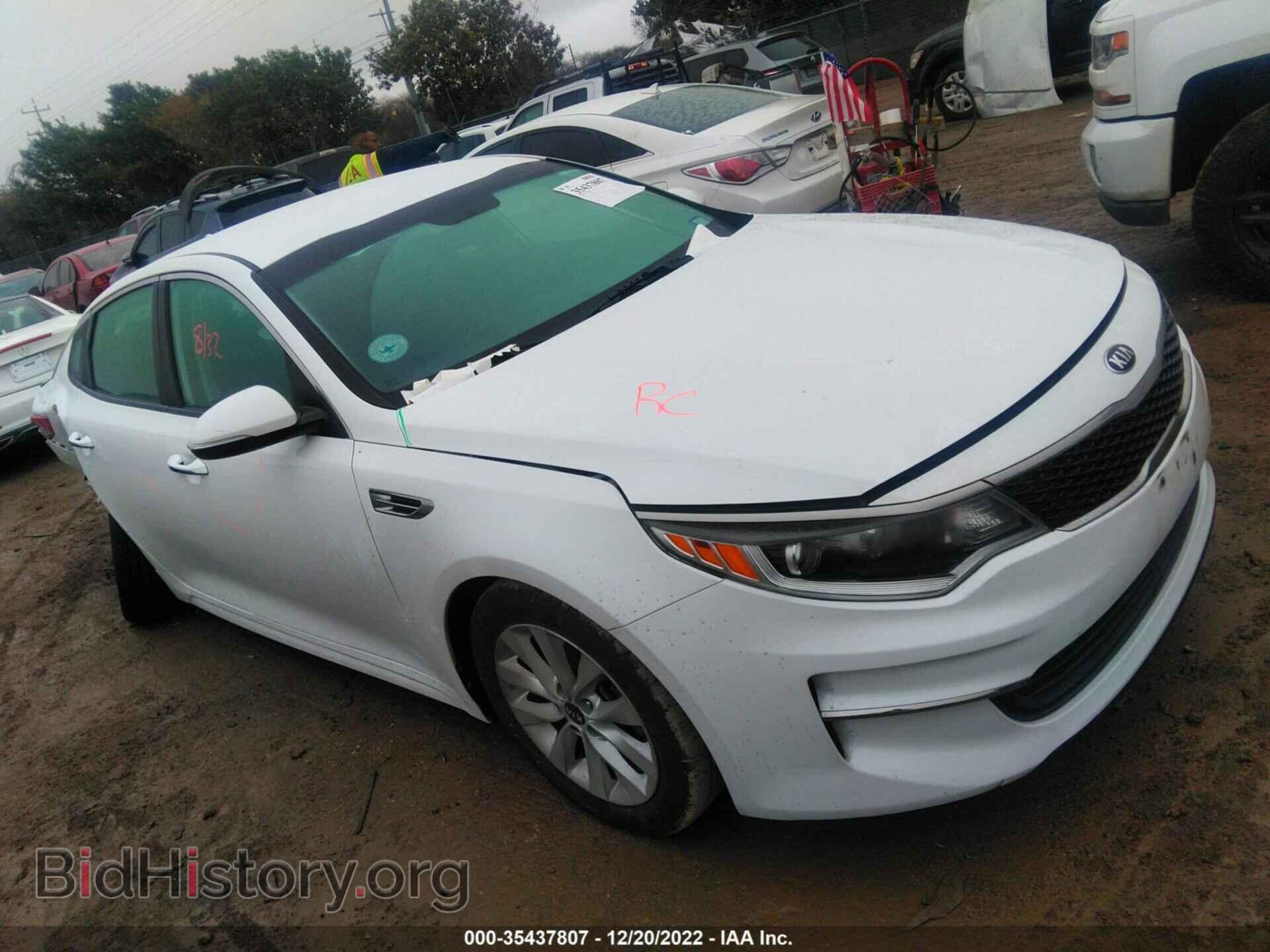 Photo 5XXGT4L35GG071299 - KIA OPTIMA 2016