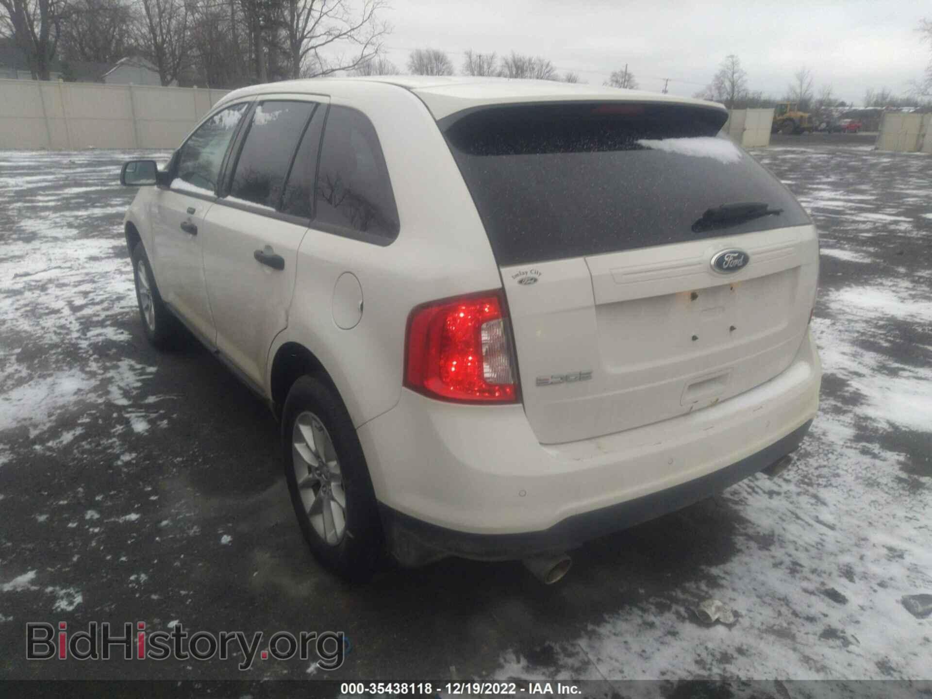 2013 FORD EDGE - VIN: 2FMDK3GC0DBB98317 - Фото 3