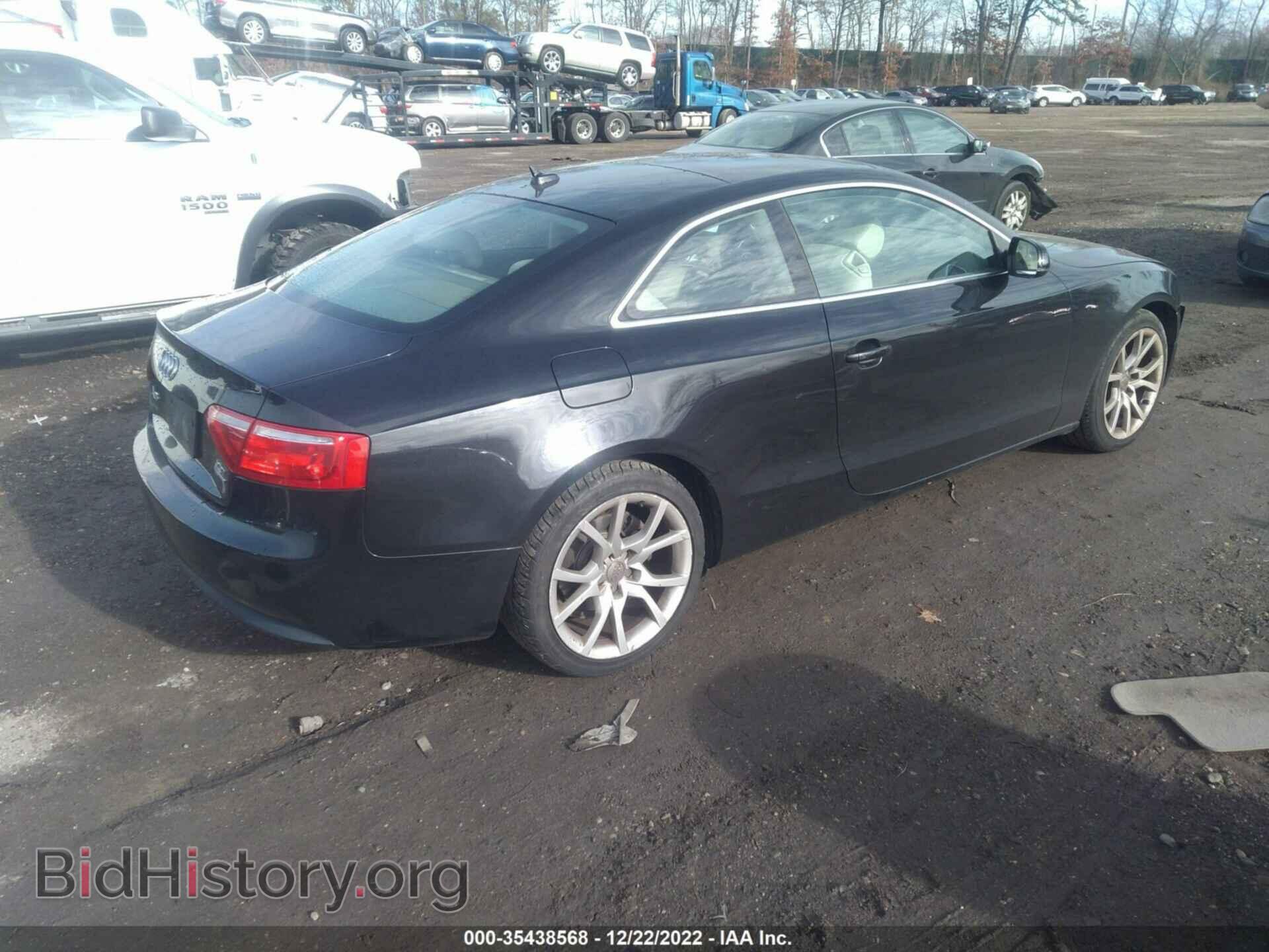 2012 AUDI A5 - VIN: WAUCFAFR7CA038358 - Фото 4