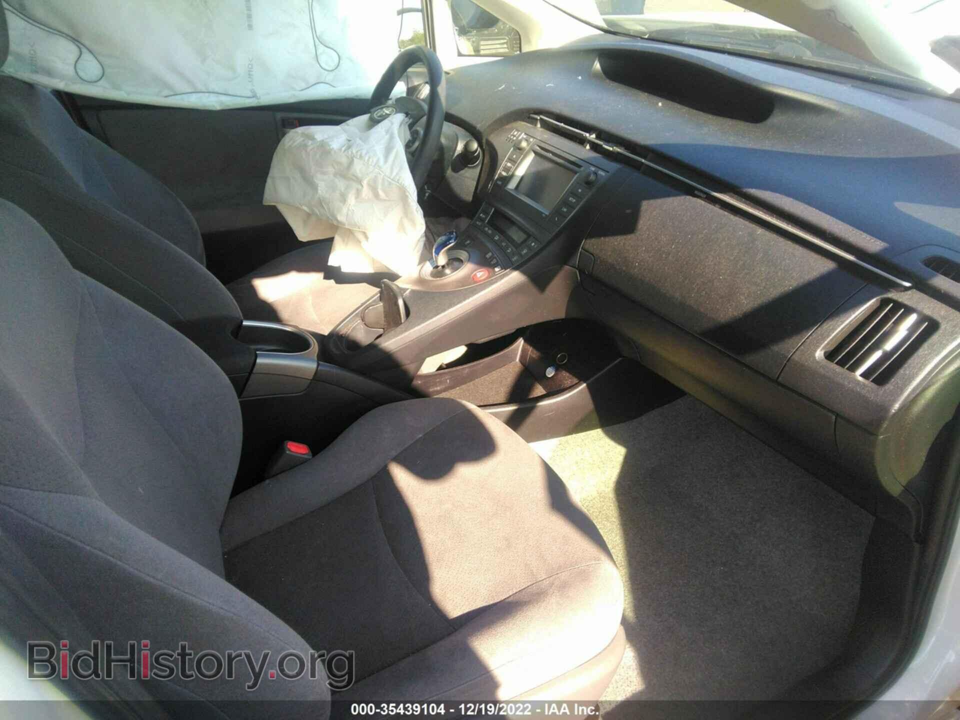 2014 TOYOTA PRIUS - VIN: JTDKN3DU4E0372733 - Фото 5
