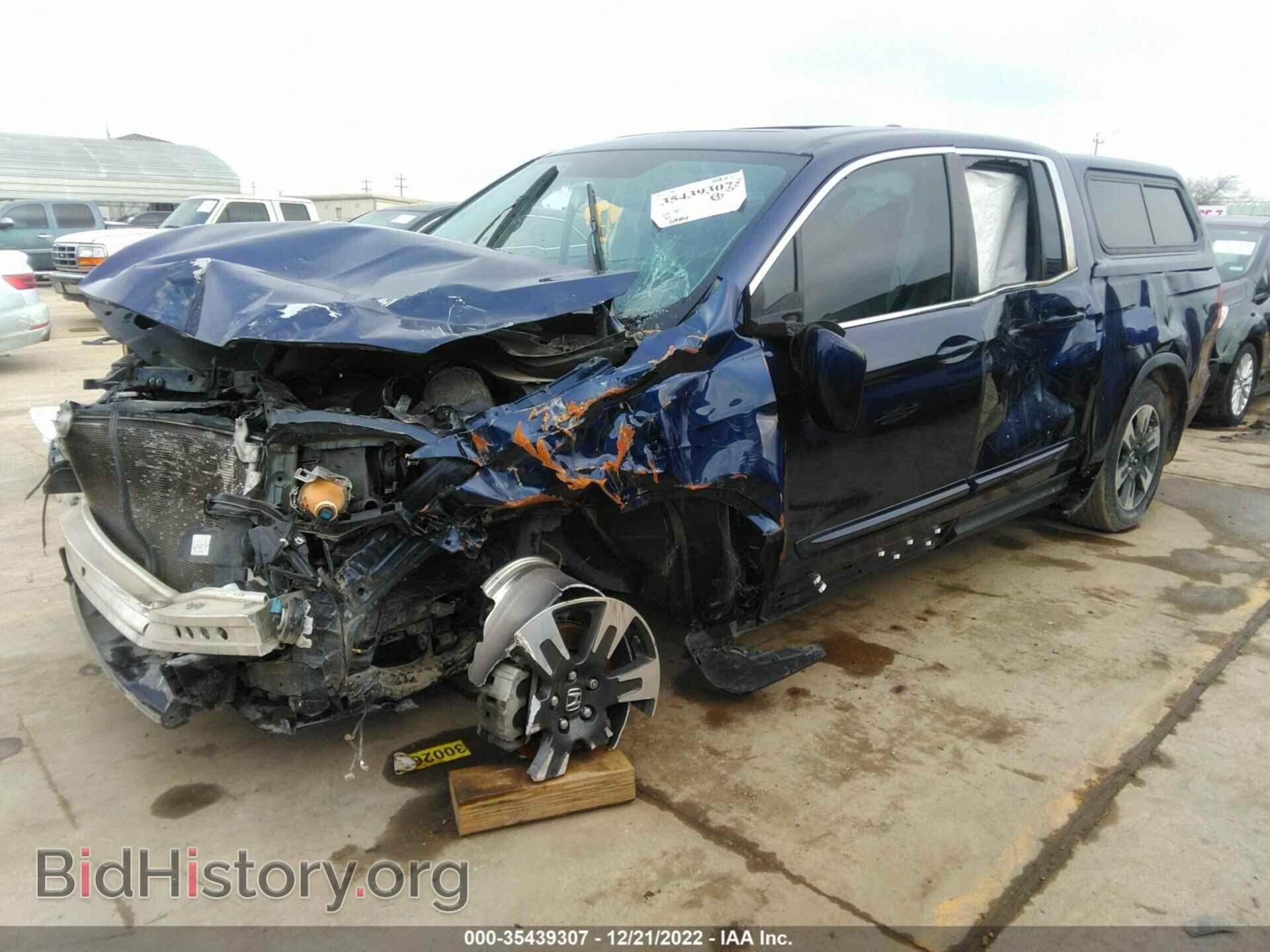 2019 HONDA RIDGELINE - VIN: 5FPYK2F63KB003913 - Фото 2