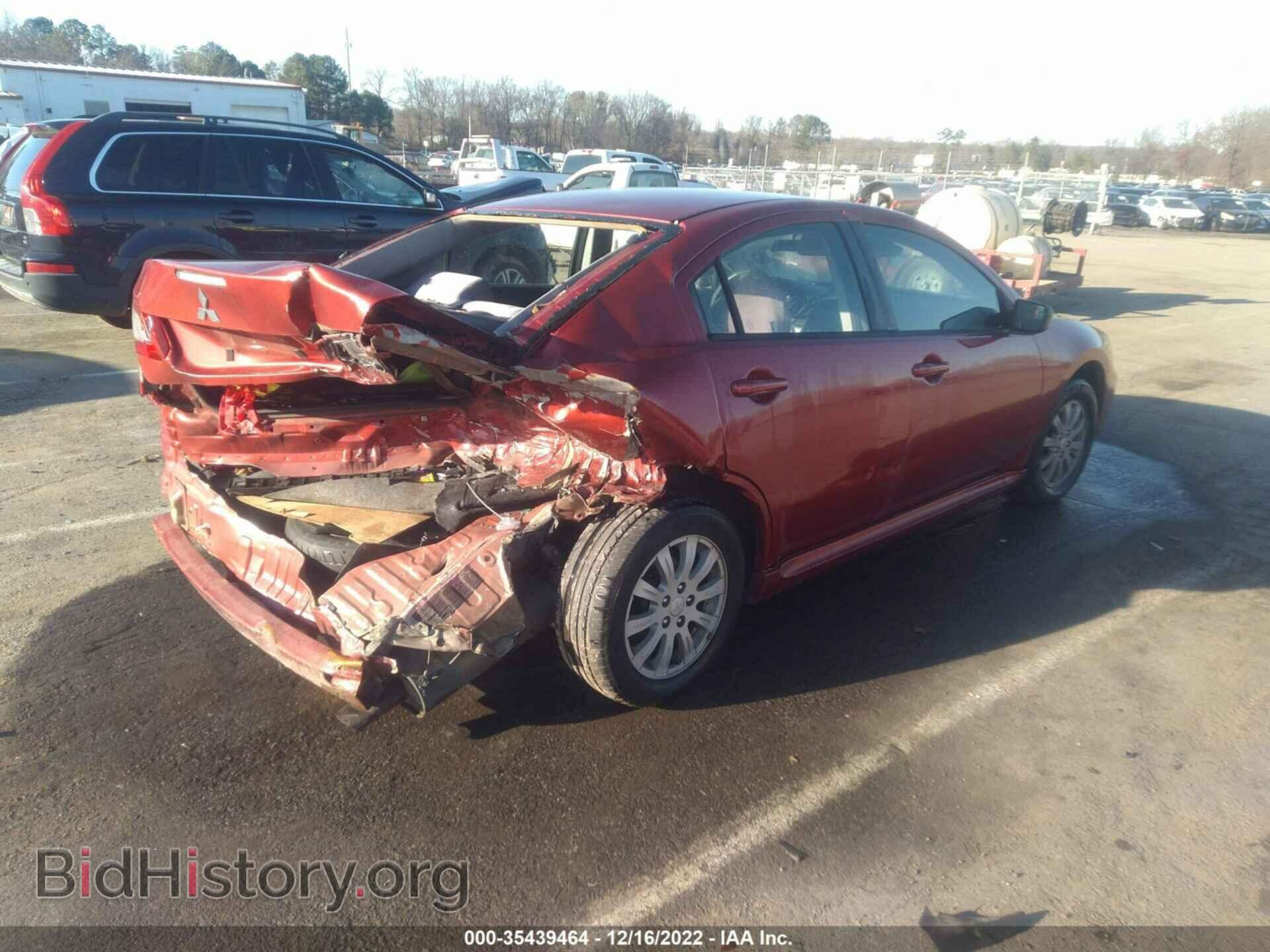 2010 MITSUBISHI GALANT - VIN: 4A32B2FF2AE002988 - Фото 4