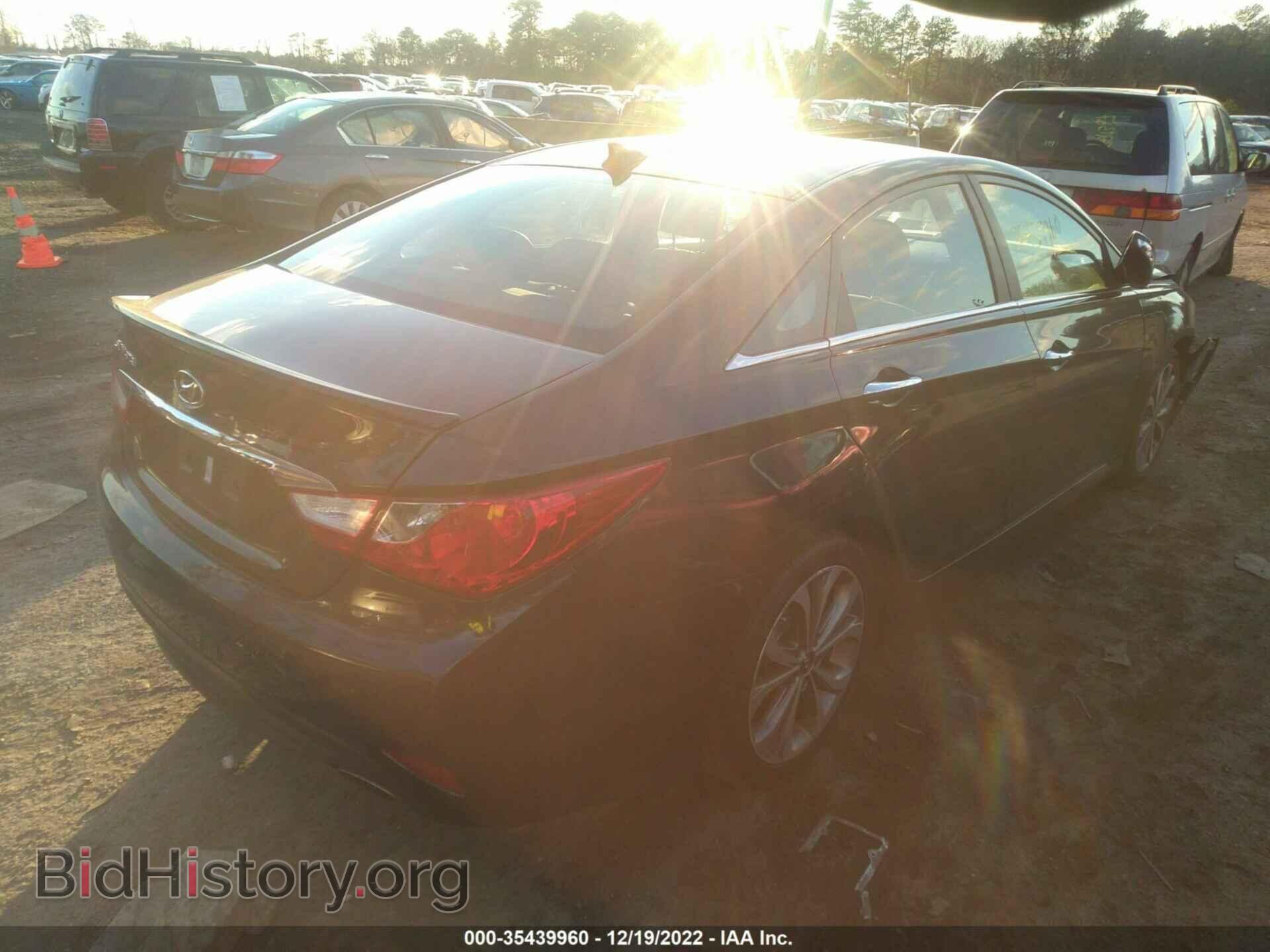 2014 HYUNDAI SONATA - VIN: 5NPEC4AC2EH820782 - Фото 4