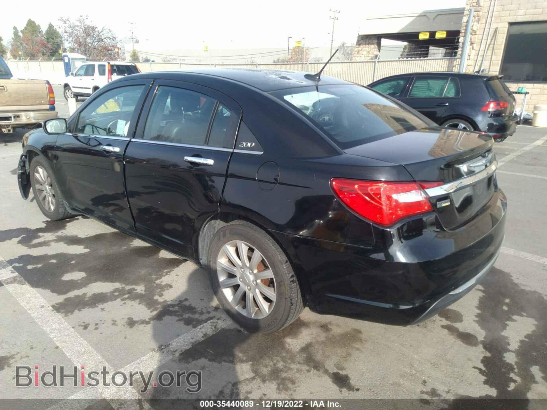 2013 CHRYSLER 200 - VIN: 1C3CCBCG6DN527868 - Фото 3