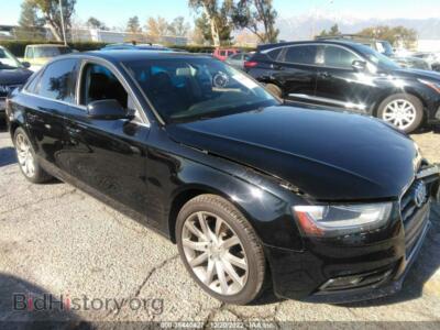 2013 Audi A4 Premium Plus, черный — VIN WAUFFAFL9DN003811, IAAI