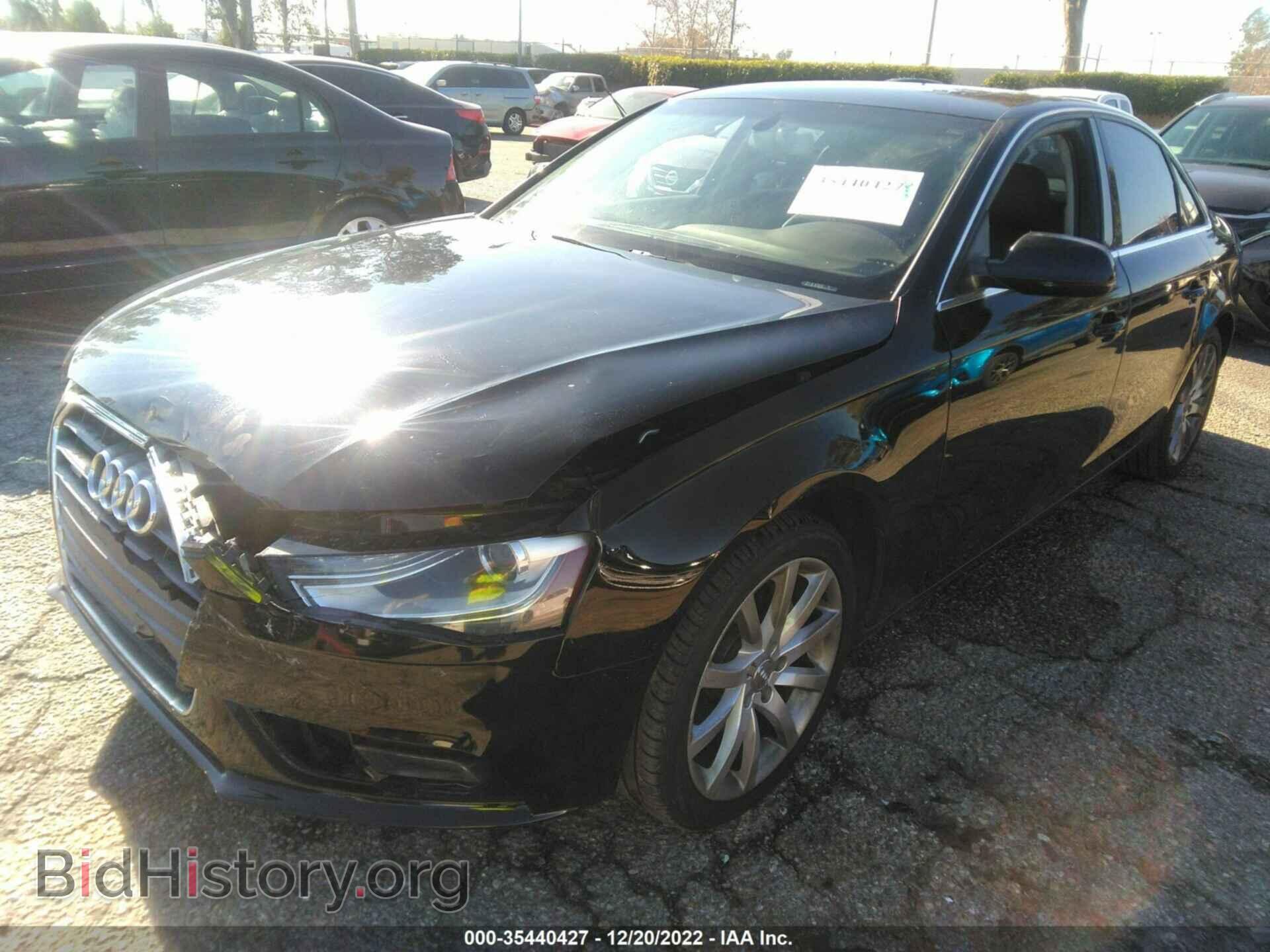 2013 AUDI A4 - VIN: WAUFFAFL9DN003811 - Фото 2