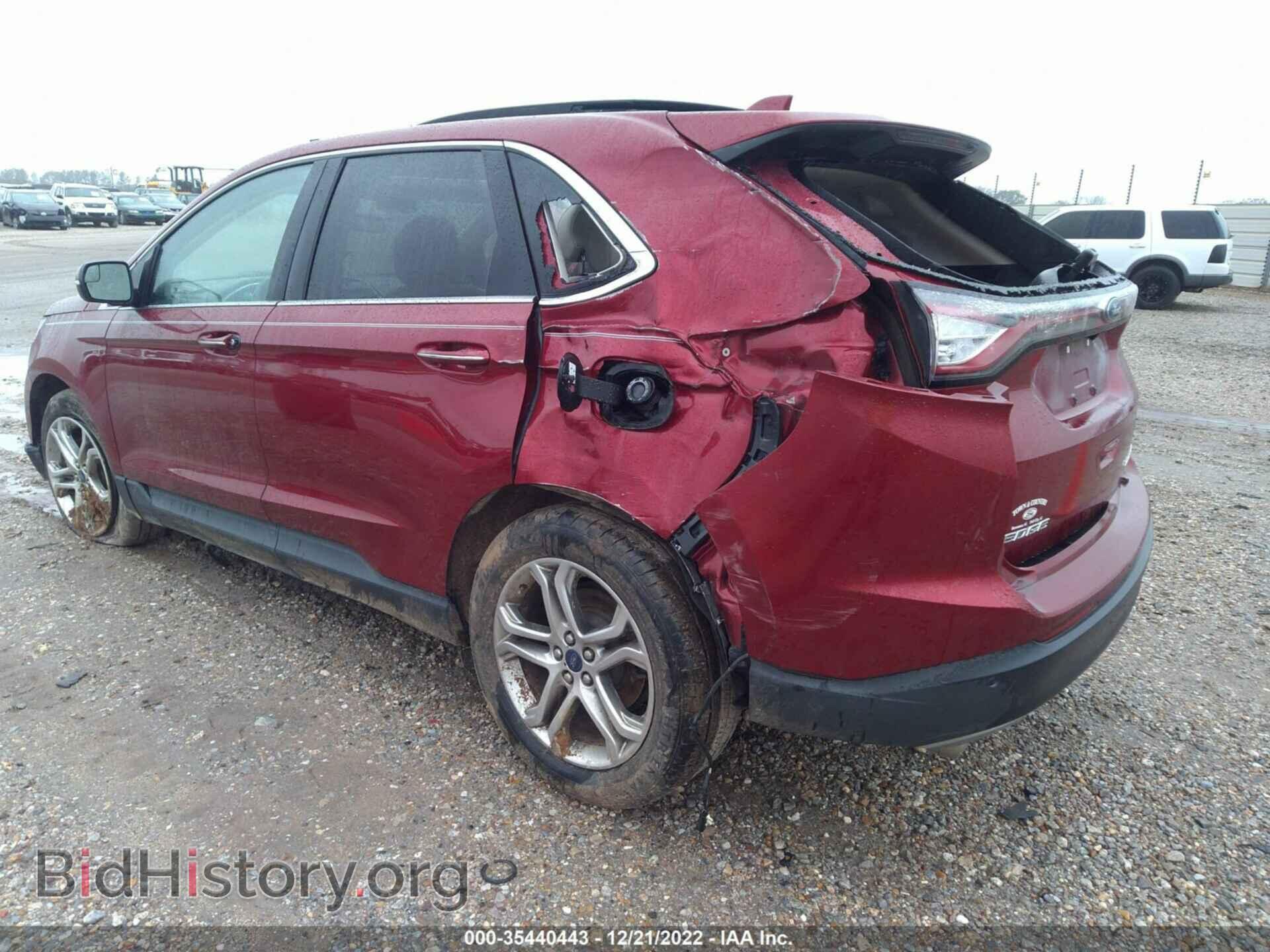2016 FORD EDGE - VIN: 2FMPK3K84GBB31952 - Photo 3