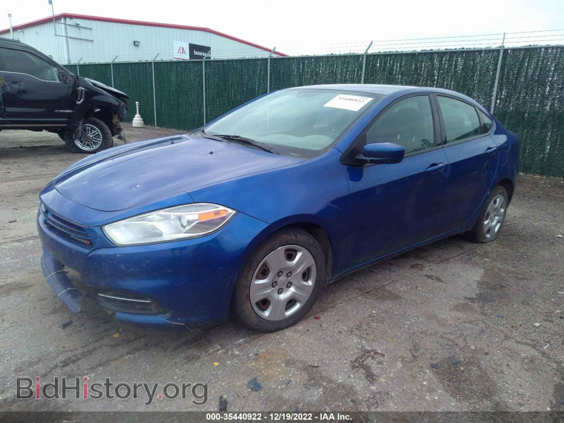 2014 DODGE DART - VIN: 1C3CDFAA1ED740477 - Photo 2