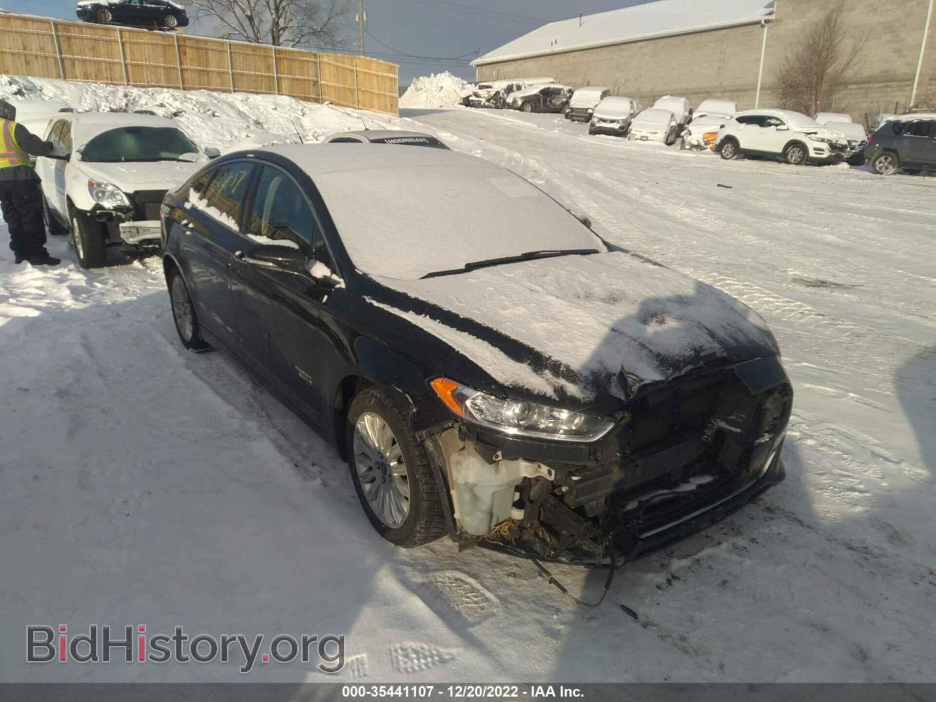 Photo 3FA6P0SU1ER374121 - FORD FUSION ENERGI 2014