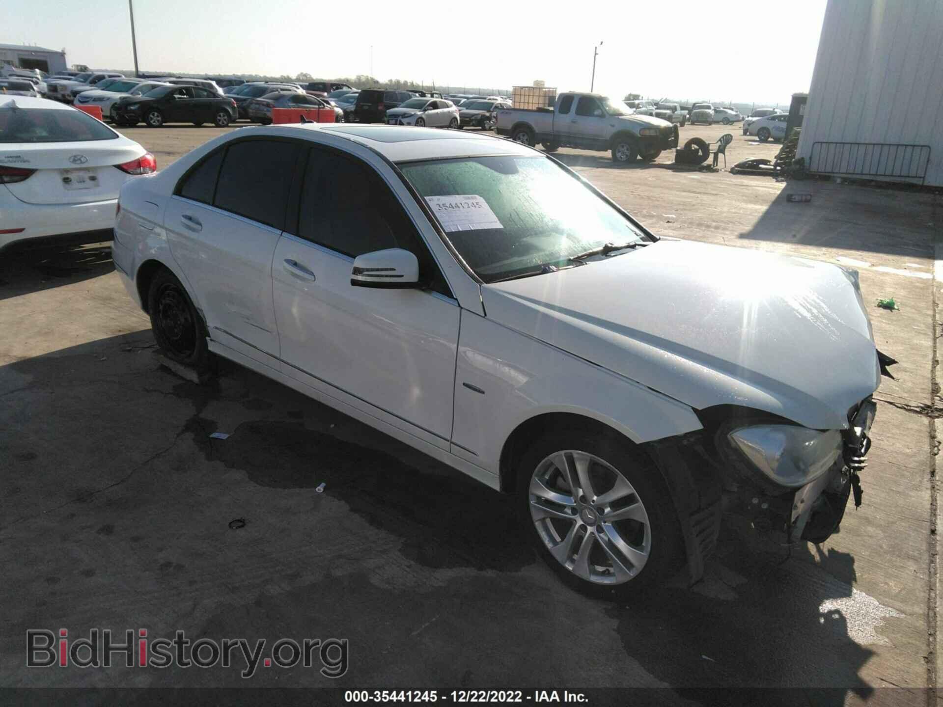 Фотография WDDGF4HB0CA626128 - MERCEDES-BENZ C-CLASS 2012