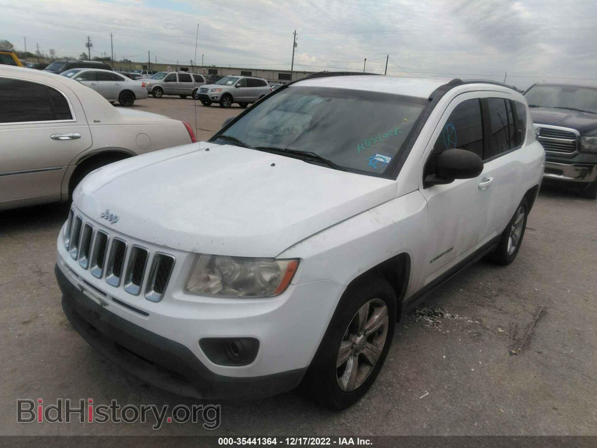 2016 JEEP COMPASS - VIN: 1C4NJCBAXGD665887 - Фото 2