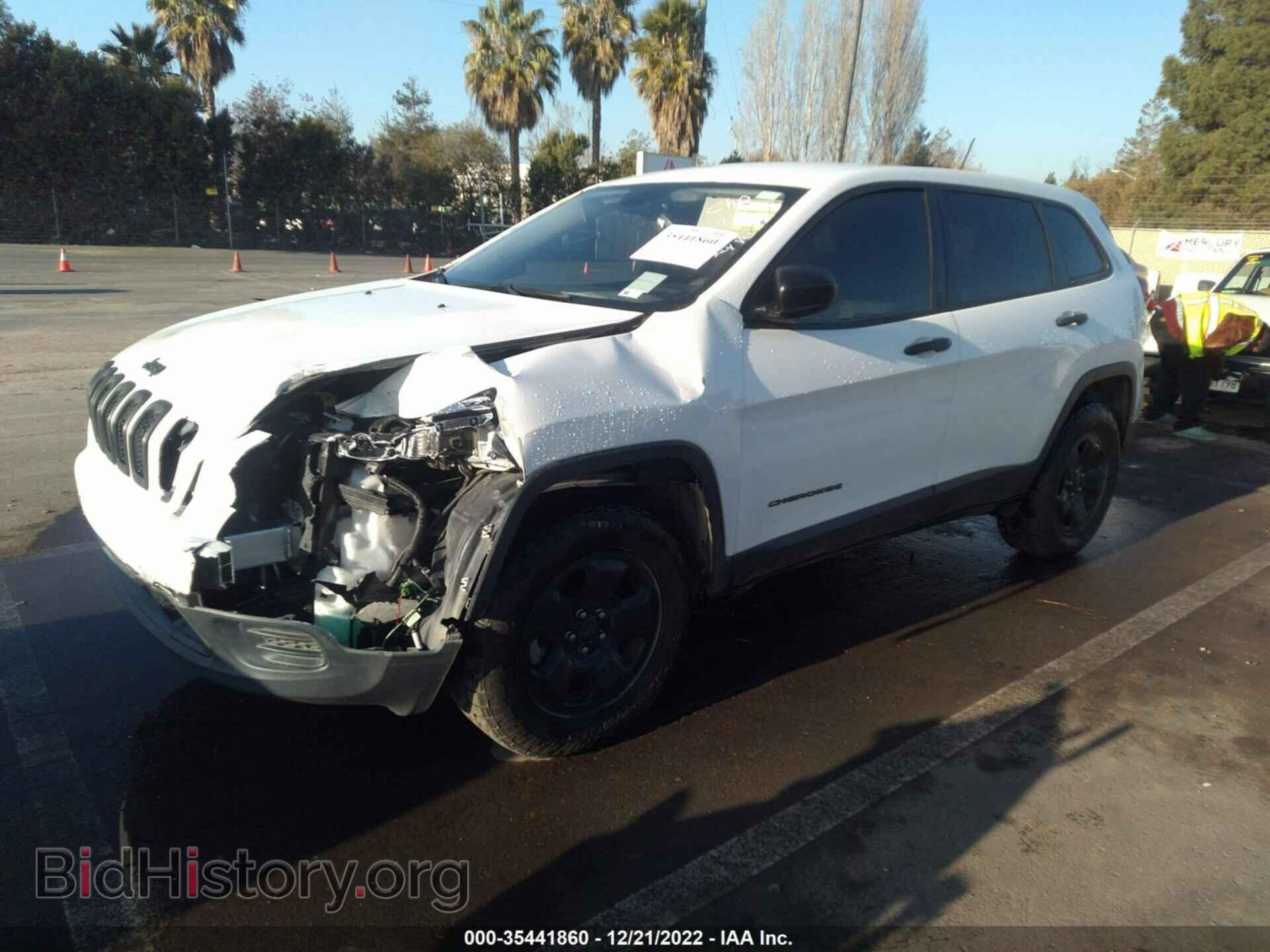 2017 JEEP CHEROKEE - VIN: 1C4PJLAB8HW619645 - Фото 2