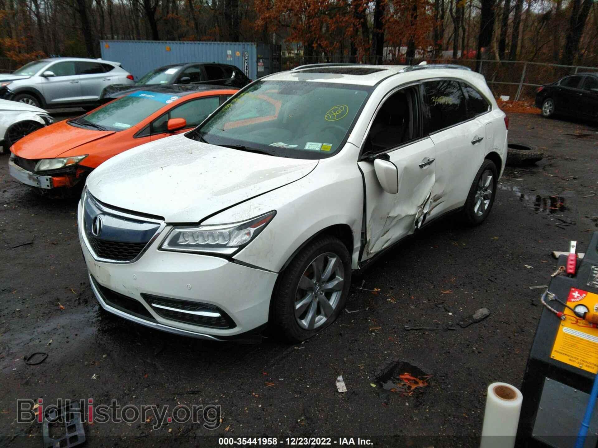 2015 ACURA MDX - VIN: 5FRYD4H81FB018508 - Фото 2