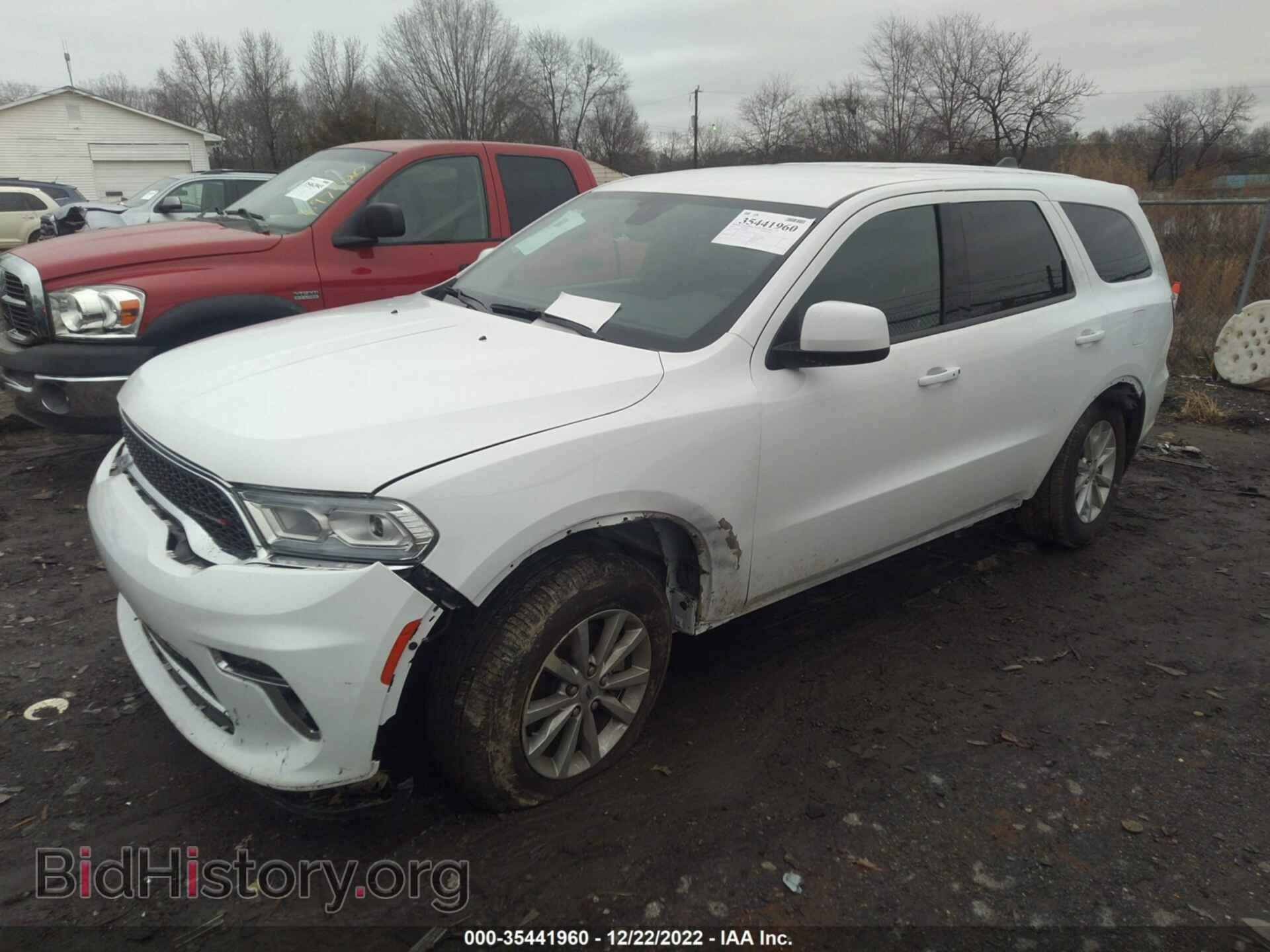 2021 DODGE DURANGO - VIN: 1C4RDHAG7MC760971 - Фото 2