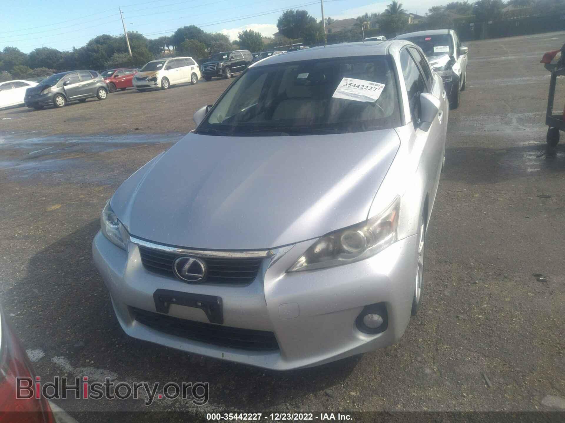 2011 LEXUS CT 200H - VIN: JTHKD5BH4B2011201 - Фото 6