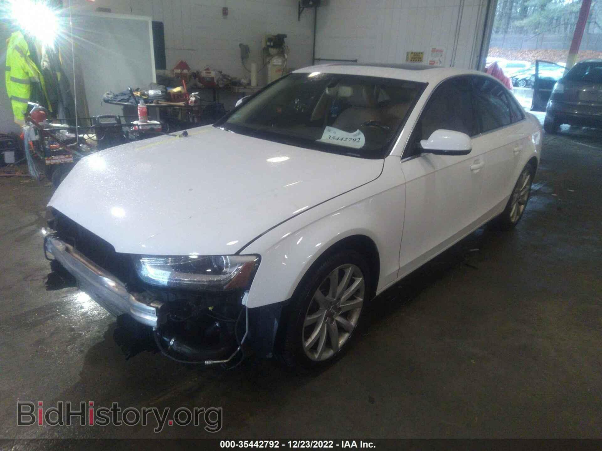 2013 AUDI A4 - VIN: WAUFFAFL9DN034699 - Photo 2