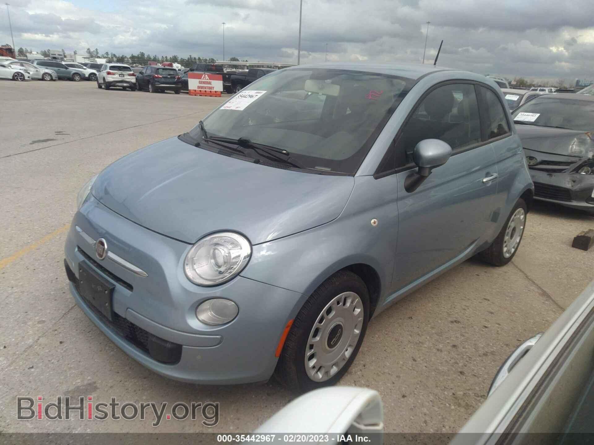 2013 FIAT 500 - VIN: 3C3CFFAR2DT562913 - Photo 2