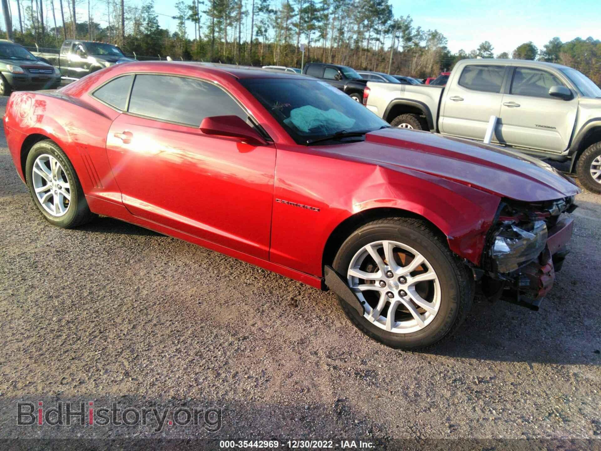 Фотография 2G1FB1E34F9300189 - CHEVROLET CAMARO 2015