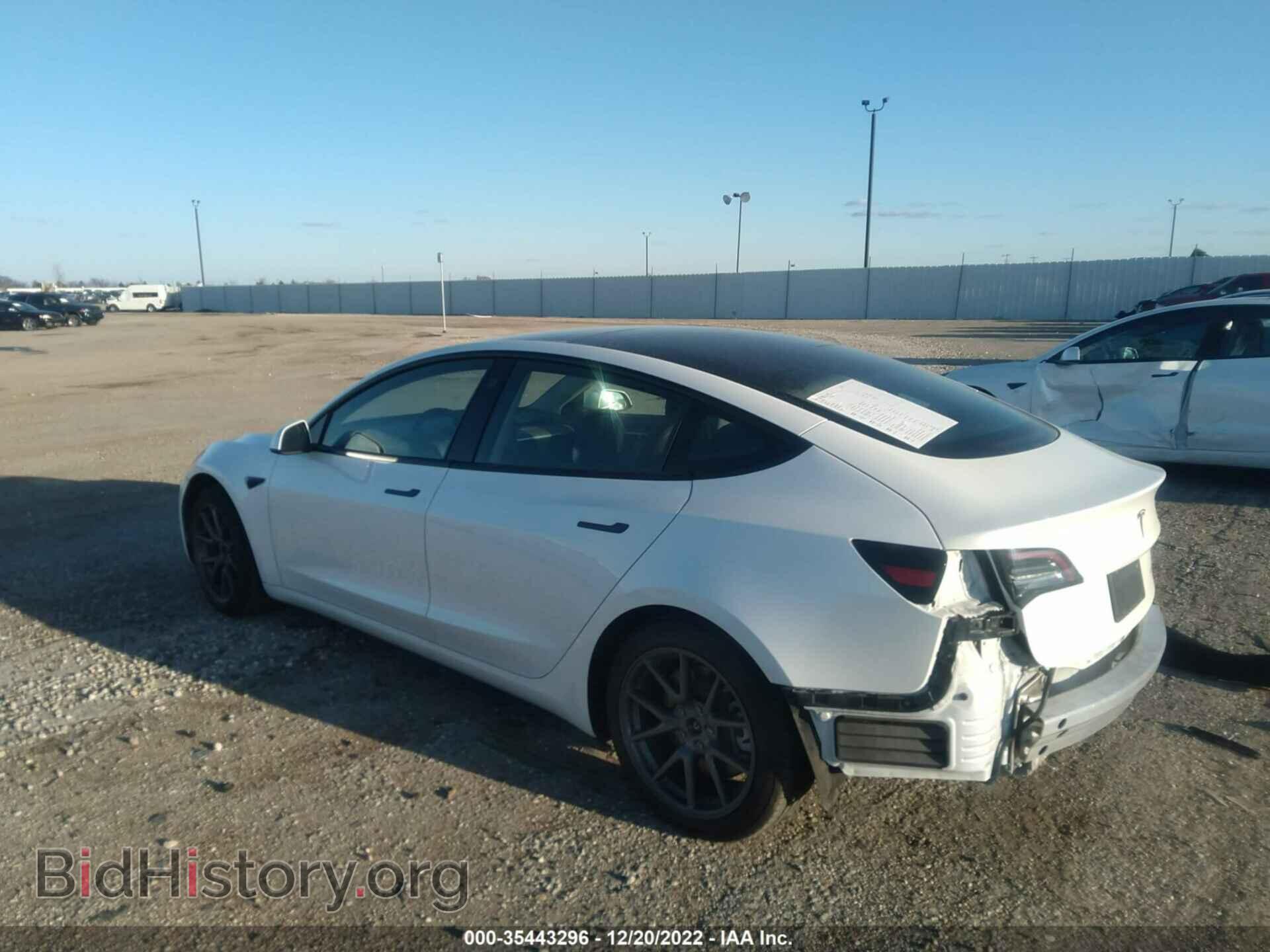 2022 TESLA MODEL 3 - VIN: 5YJ3E1EB7NF157032 - Фото 3