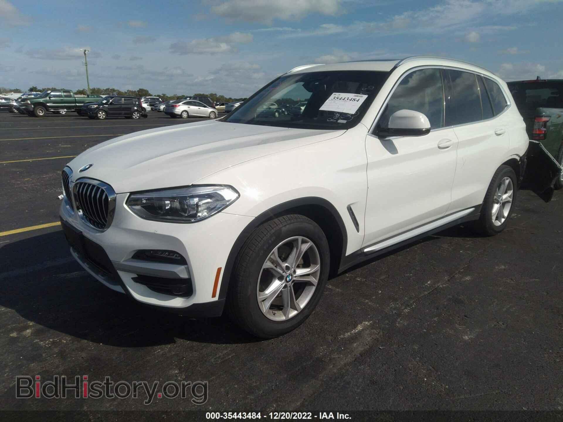 2020 BMW X3 - VIN: 5UXTY5C02L9B04411 - Фото 2