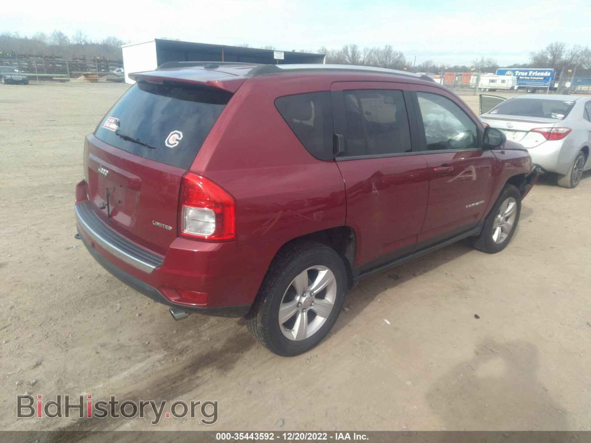 2012 JEEP COMPASS - VIN: 1C4NJDCBXCD661684 - Фото 4