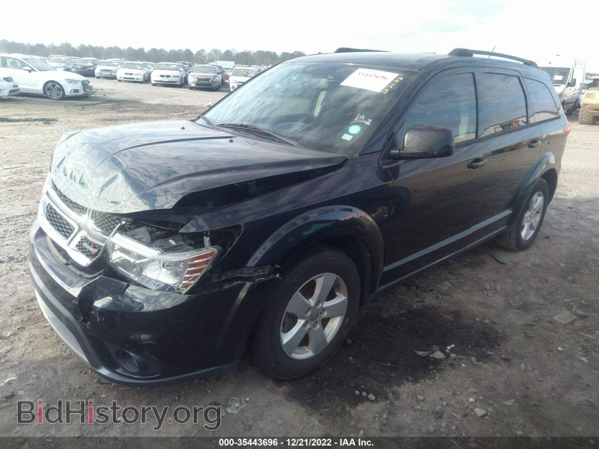 2012 DODGE JOURNEY - VIN: 3C4PDCBB7CT394333 - Фото 2