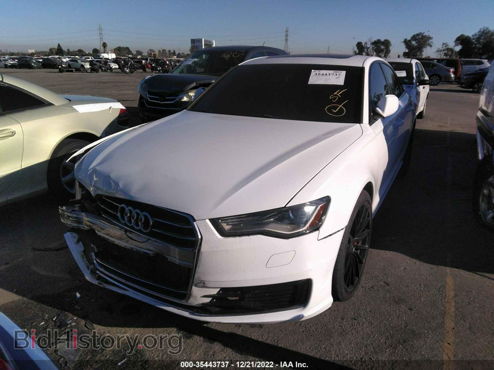 2016 AUDI A6 - VIN: WAUCFAFC6GN072141 - Фото 2