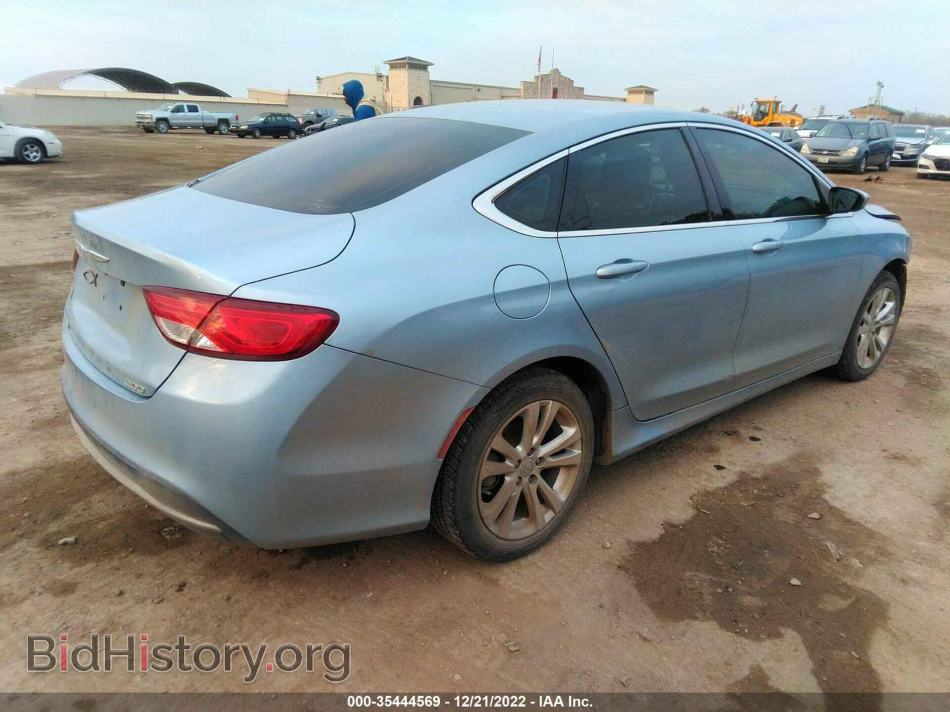 2015 CHRYSLER 200 - VIN: 1C3CCCAB4FN683438 - Фото 4