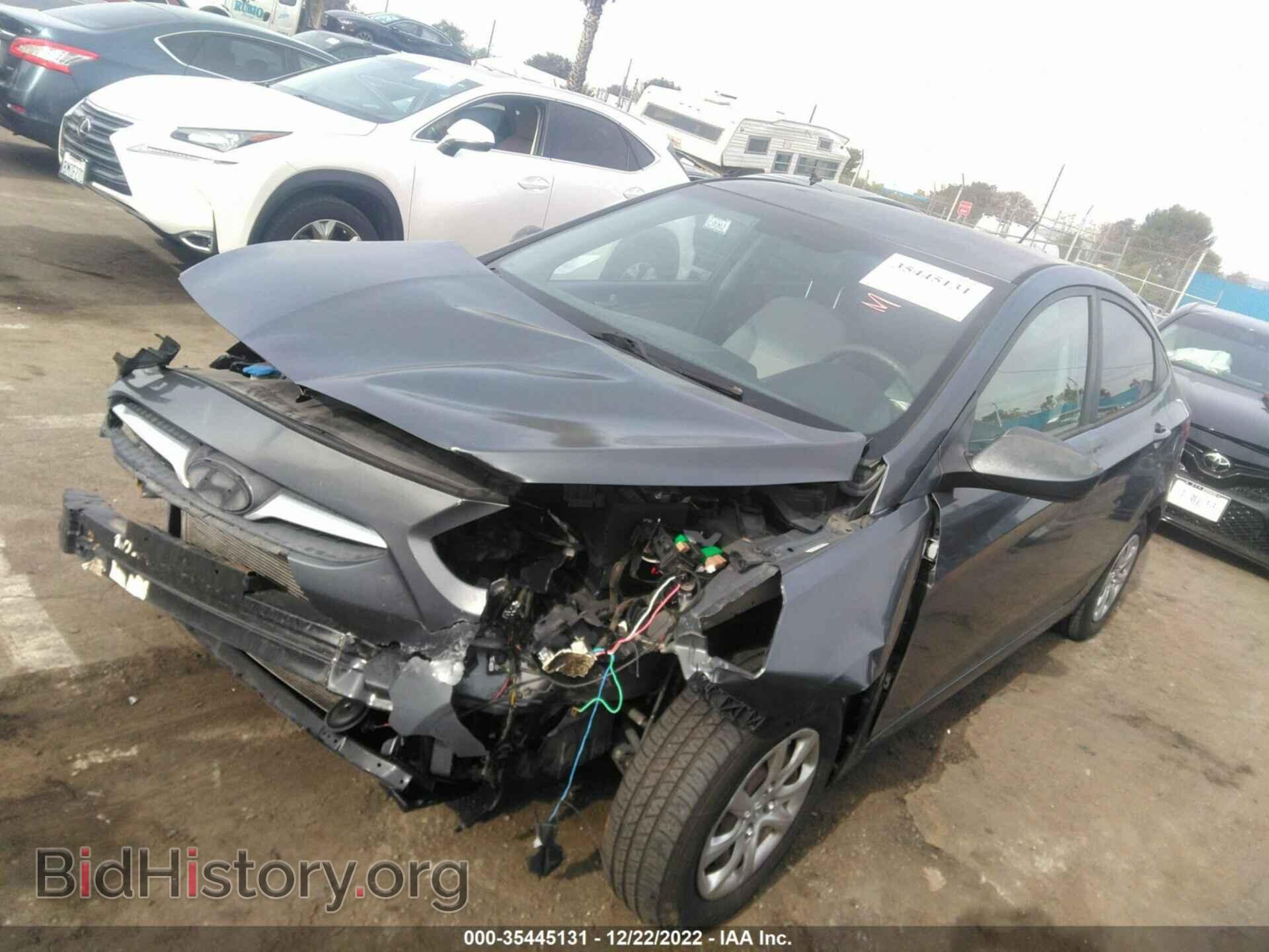 2012 HYUNDAI ACCENT - VIN: KMHCT4AE9CU200406 - Фото 2