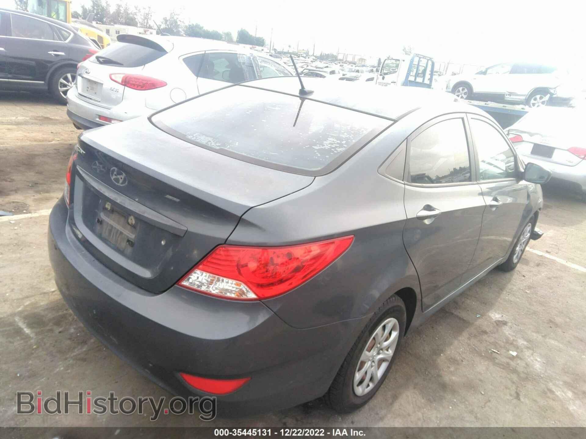2012 HYUNDAI ACCENT - VIN: KMHCT4AE9CU200406 - Фото 4