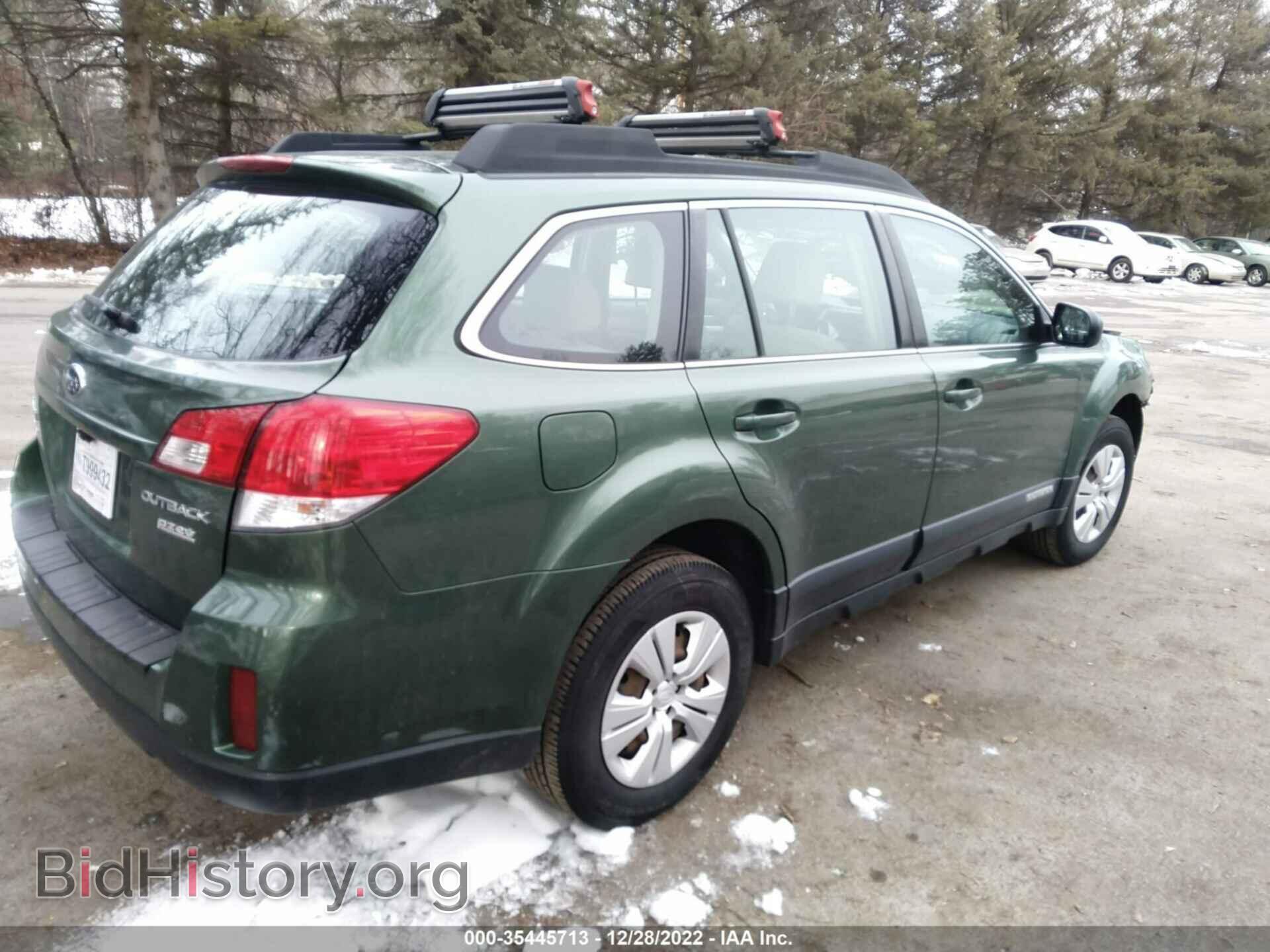2011 SUBARU OUTBACK - VIN: 4S4BRBAC7B1433200 - Фото 4