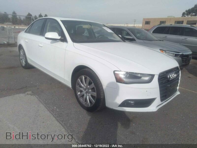 2013 Audi A4 Premium (VIN WAUBFAFL7DA050437) — photo 1 of 11, IAAI, damage: rear