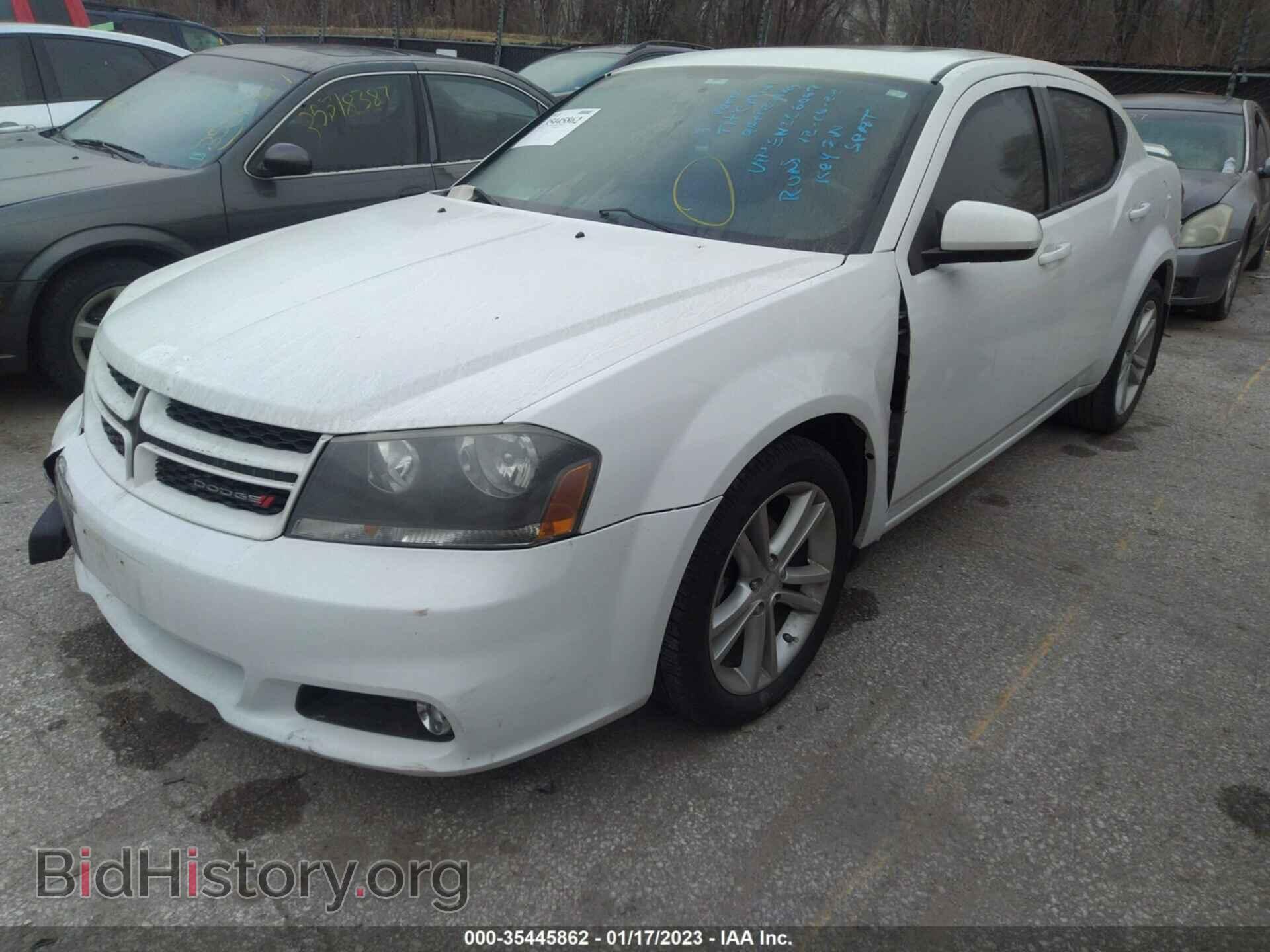 2014 DODGE AVENGER - VIN: 1C3CDZCB7EN226067 - Фото 2
