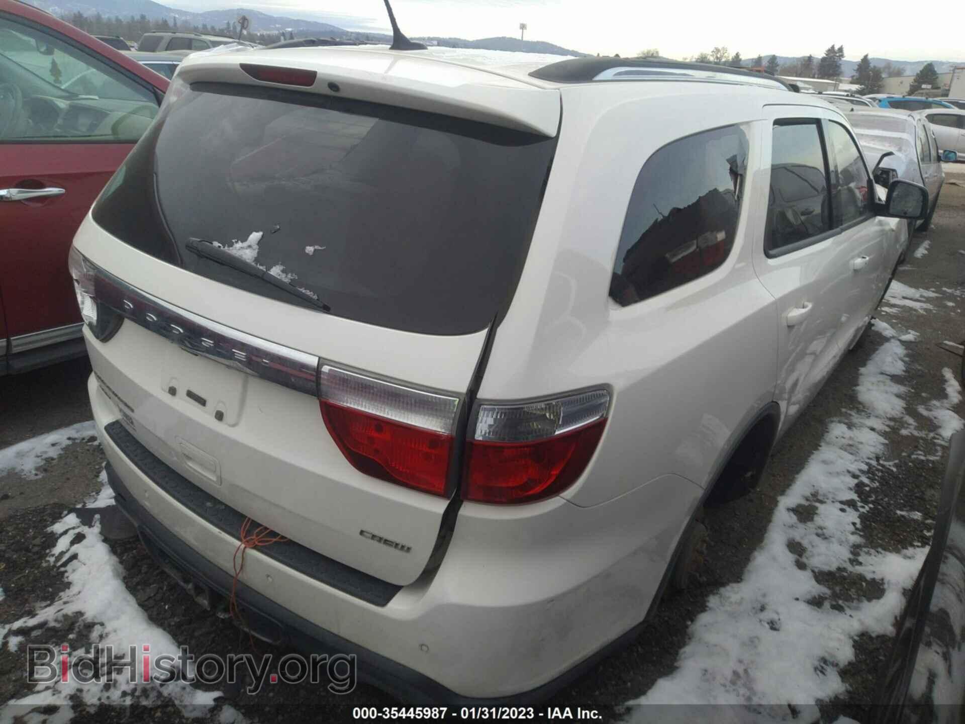 2012 DODGE DURANGO - VIN: 1C4SDJDT7CC192544 - Фото 4