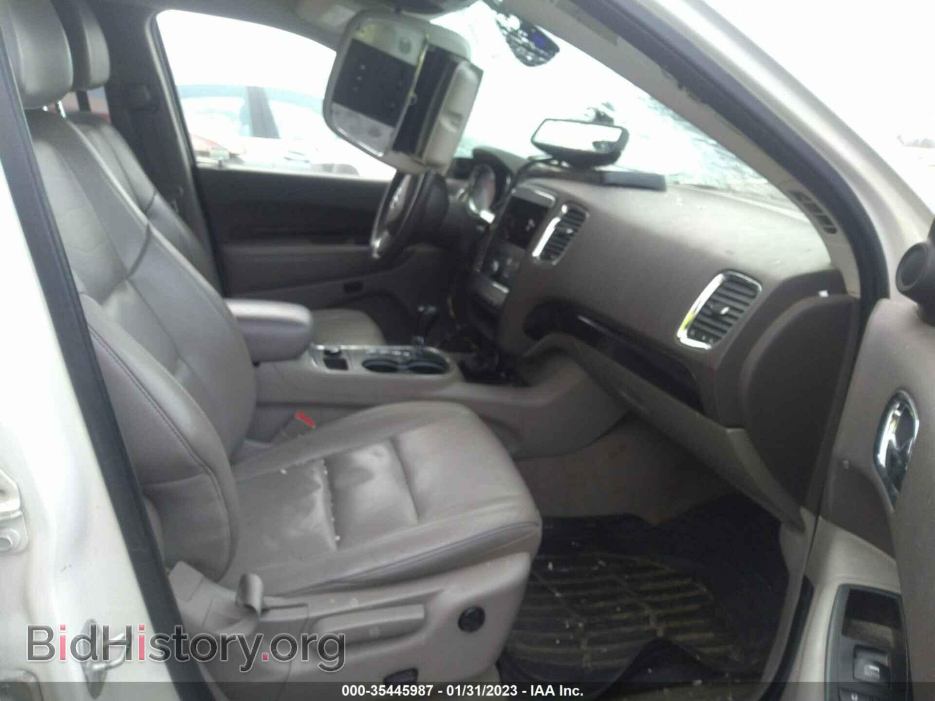 2012 DODGE DURANGO - VIN: 1C4SDJDT7CC192544 - Фото 5