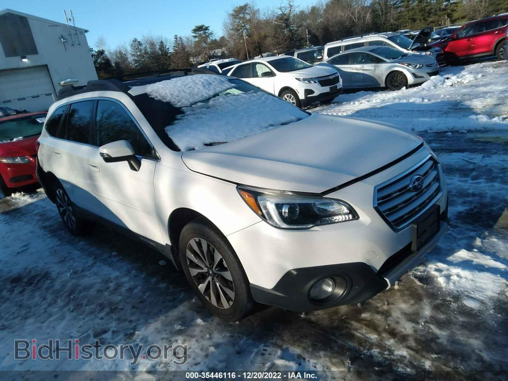 Фотография 4S4BSALCXG3311132 - SUBARU OUTBACK 2016