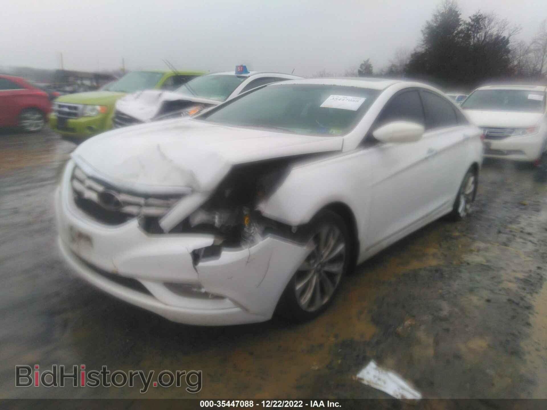 2013 HYUNDAI SONATA - VIN: 5NPEC4ABXDH526228 - Фото 2