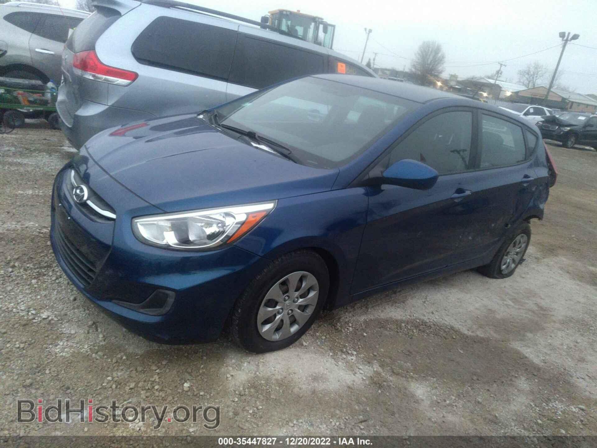 2017 HYUNDAI ACCENT - VIN: KMHCT5AE1HU320116 - Фото 2