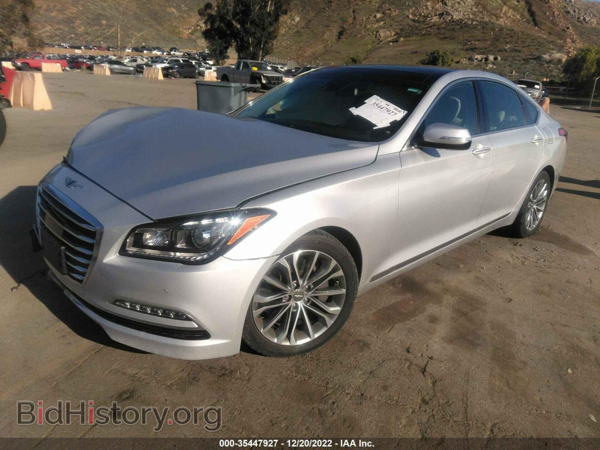 2017 GENESIS G80 - VIN: KMHGN4JE3HU167647 - Фото 2