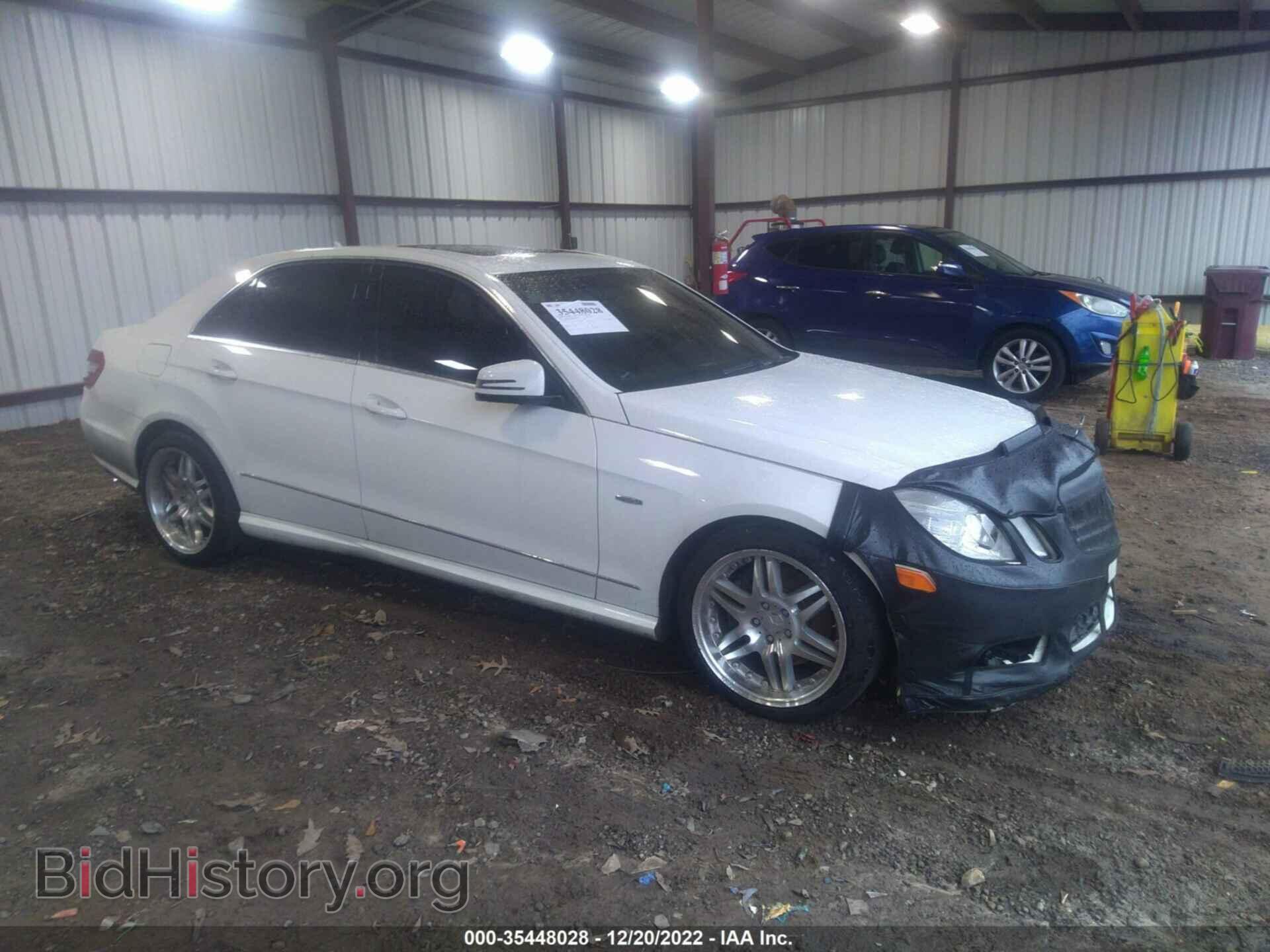 Фотография WDDHF5KB7CA567498 - MERCEDES-BENZ E-CLASS 2012