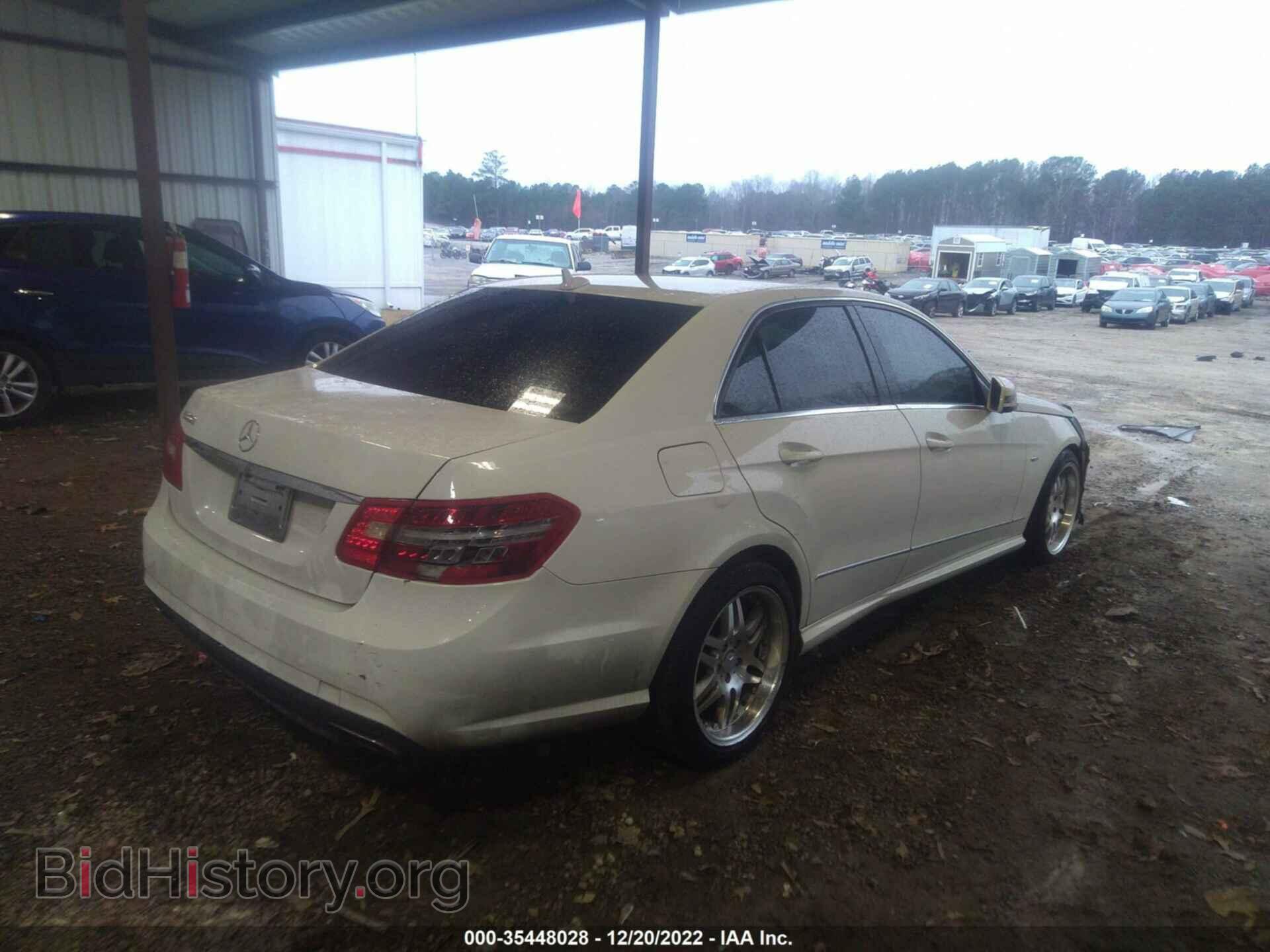 2012 MERCEDES-BENZ E-CLASS - VIN: WDDHF5KB7CA567498 - Фото 4