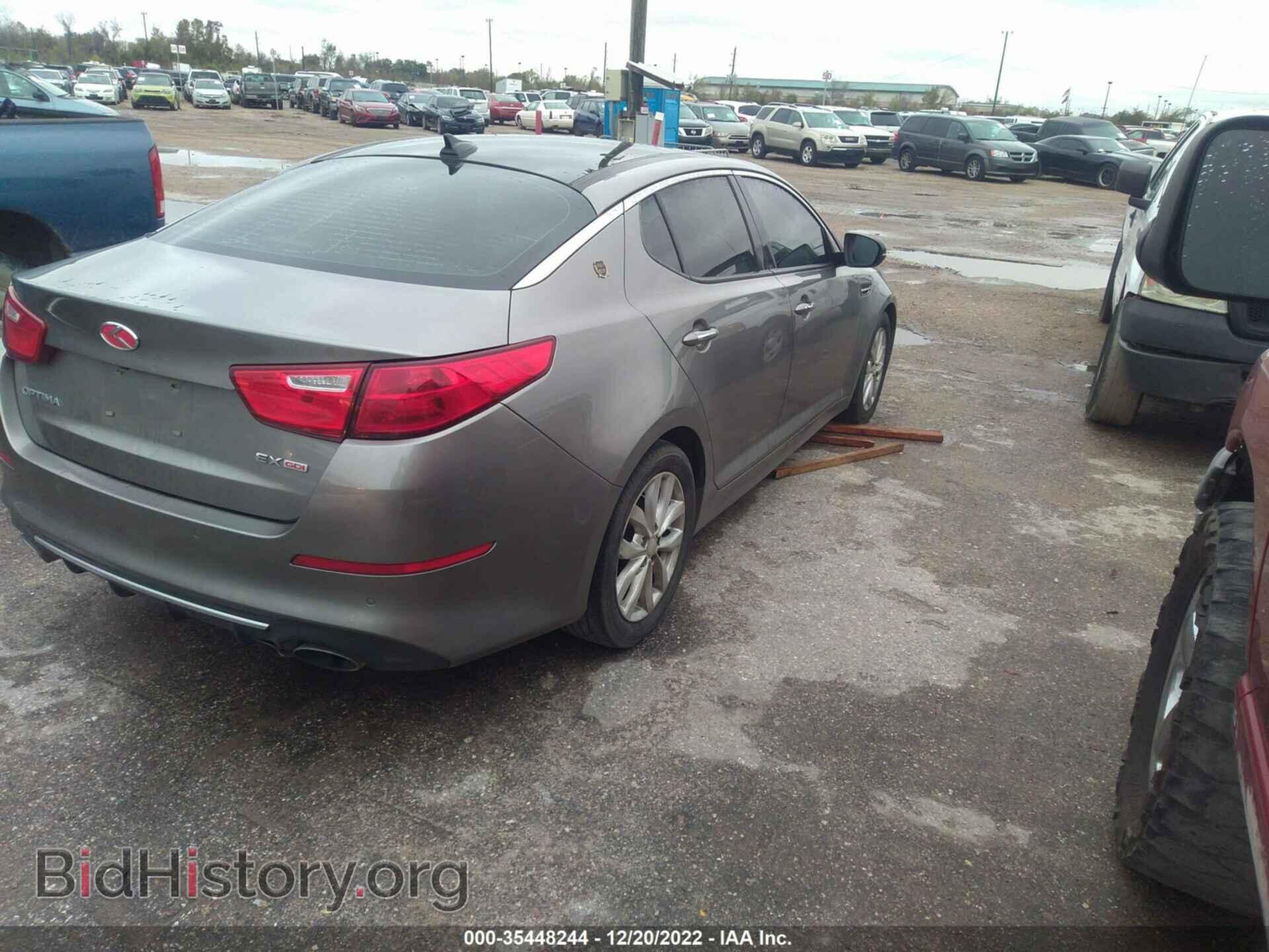 2015 KIA OPTIMA - VIN: 5XXGN4A75FG413669 - Фото 4