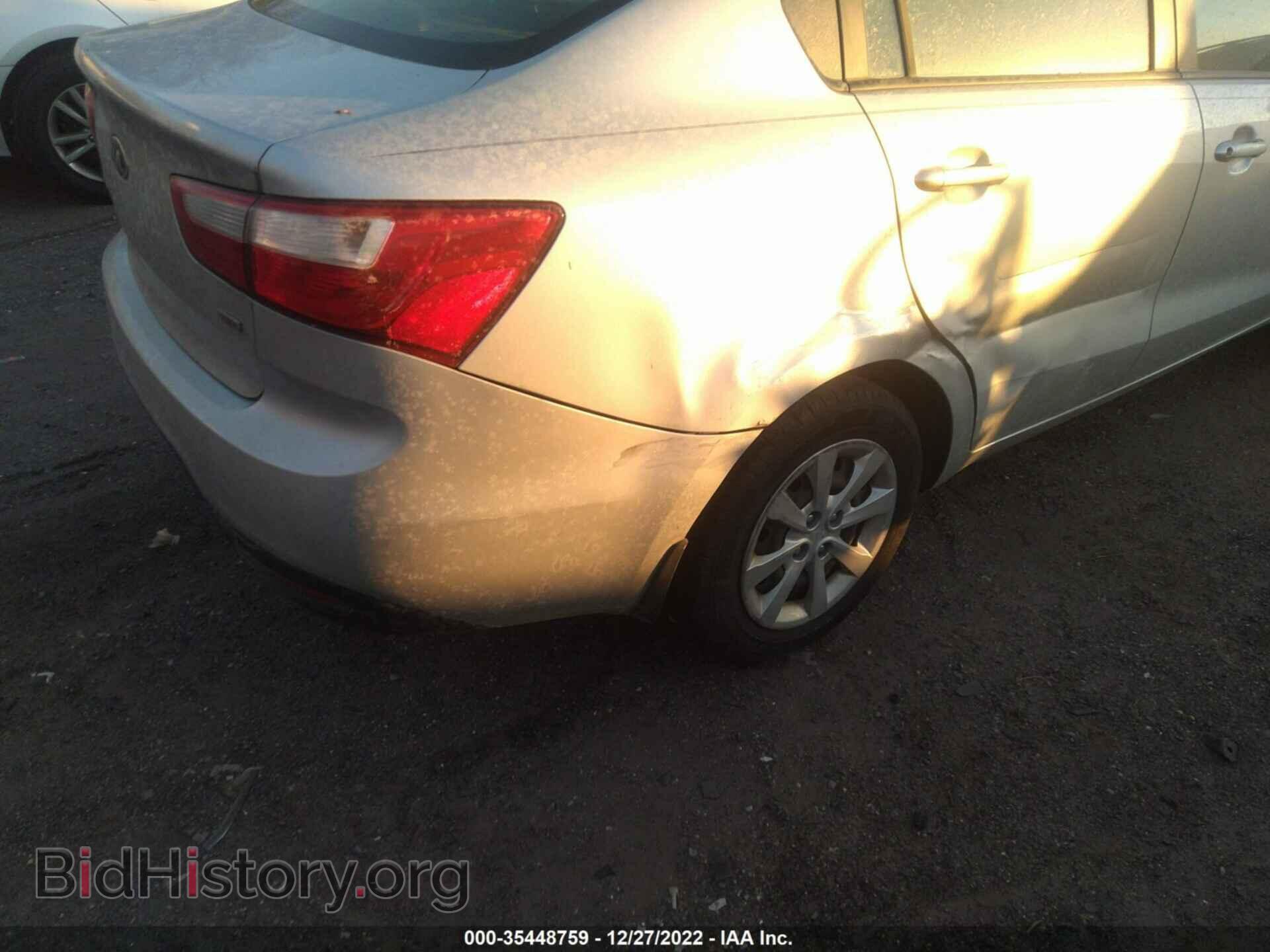 2013 KIA RIO - VIN: KNADM4A31D6247355 - Фото 6
