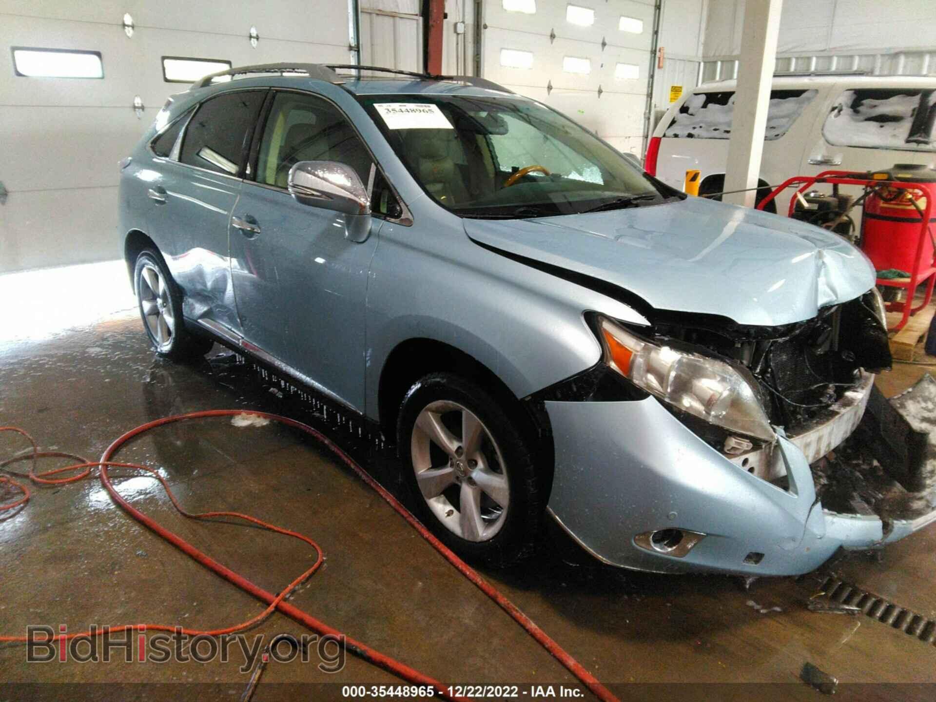 Фотография 2T2BK1BA6BC087101 - LEXUS RX 350 2011