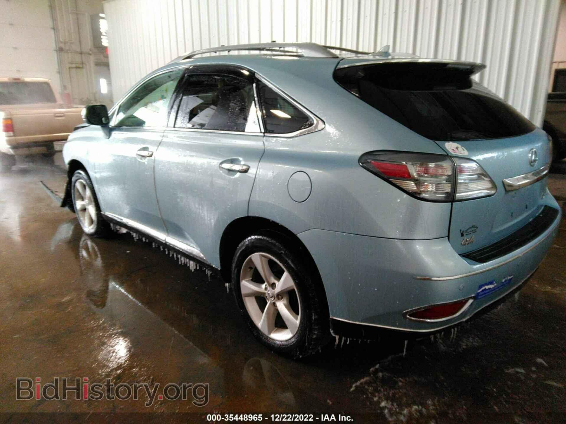 2011 LEXUS RX 350 - VIN: 2T2BK1BA6BC087101 - Фото 3