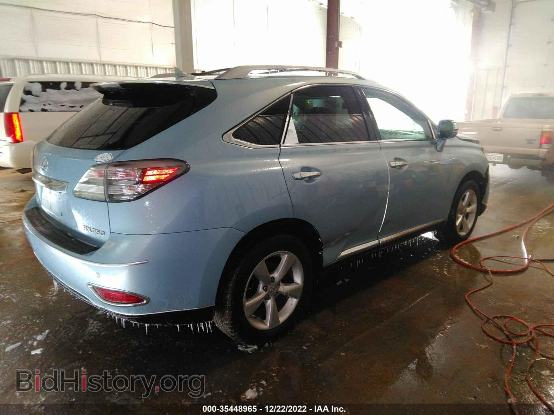 2011 LEXUS RX 350 - VIN: 2T2BK1BA6BC087101 - Фото 4