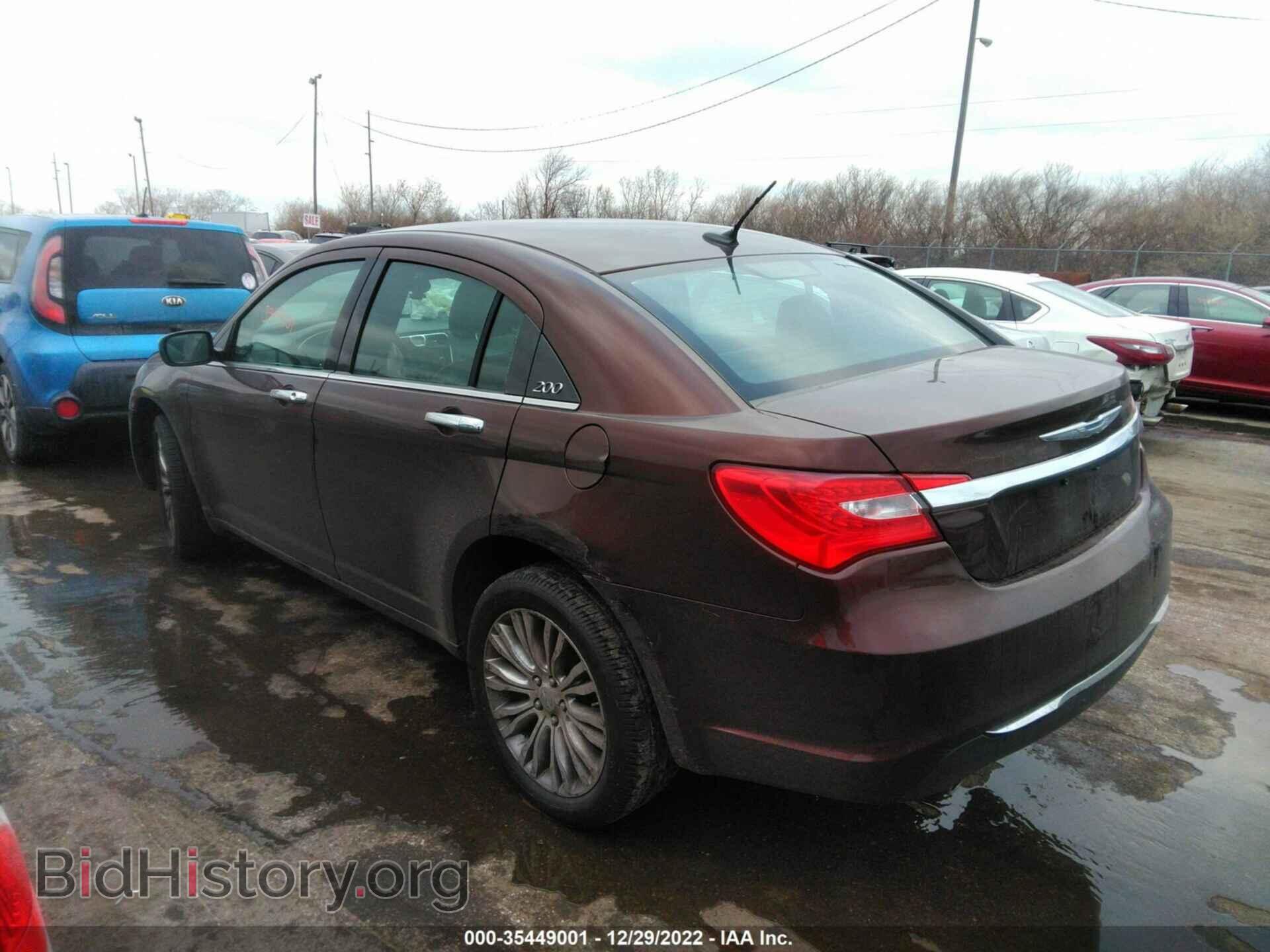 2013 CHRYSLER 200 - VIN: 1C3CCBCG0DN513917 - Фото 3